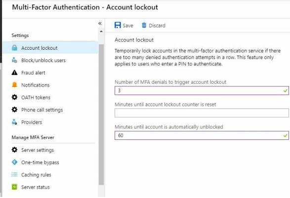 azure two factor authentication